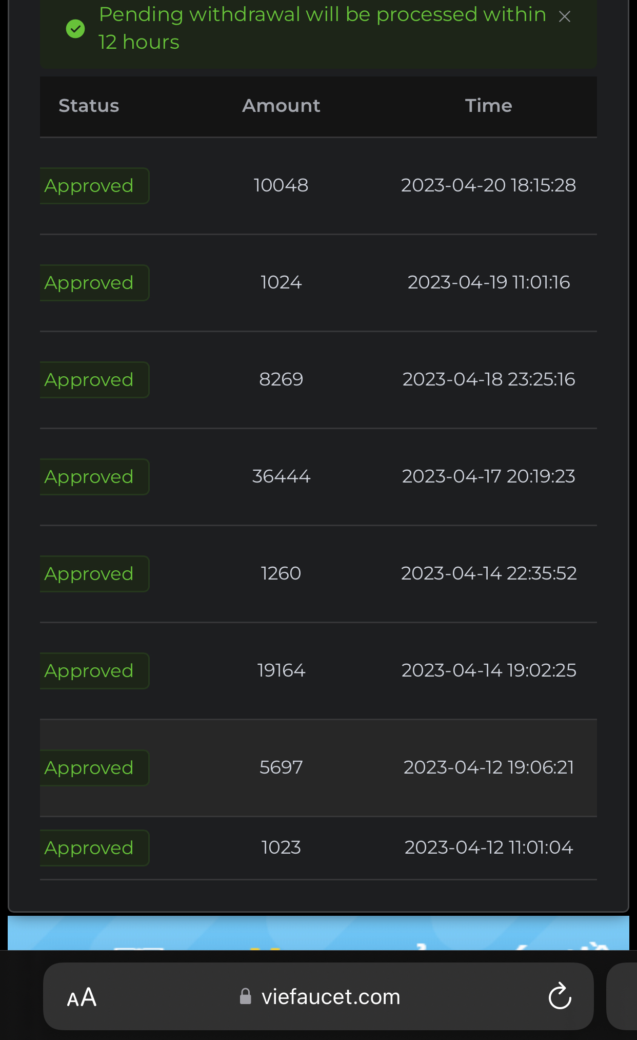 Viefaucet.com Latest Payment Proof & Review (2024)